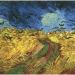 Wheat Field with Crows Painting