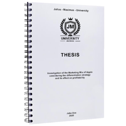 thesis binding uq