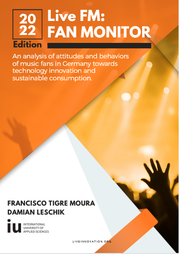 Cover page of the 2022 Live FM Fan Monitor report by Francisco Tigre Moura