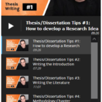 Thesis writing series